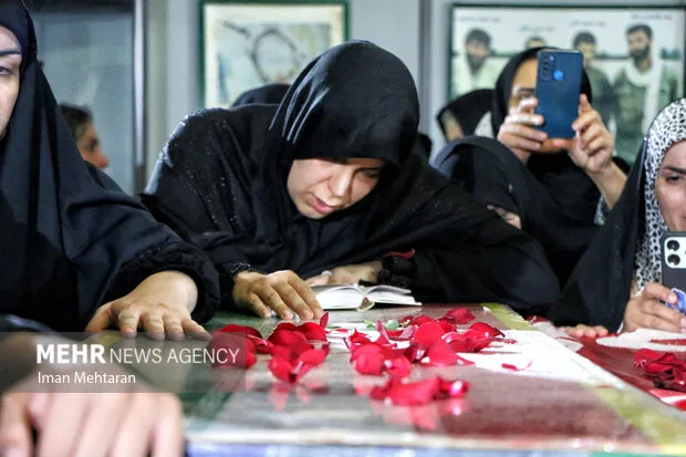 وداع کرمانشاه با پیکر مطهر شهدای هوافضای سپاه