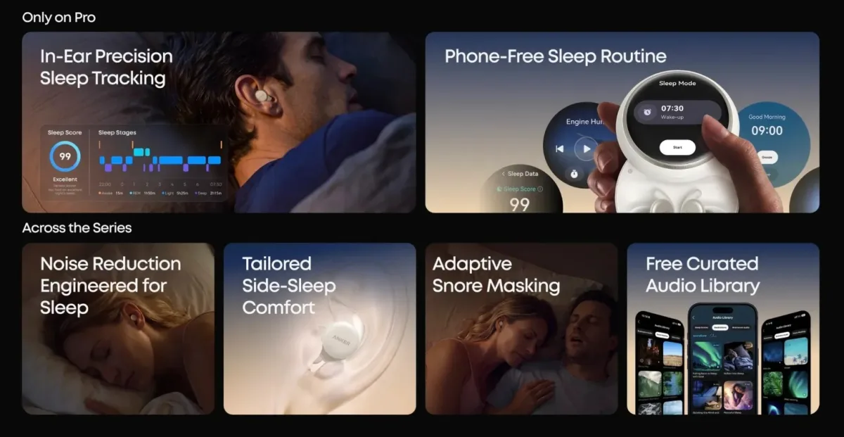 ایربادهای انکر Sleep Earbuds 4