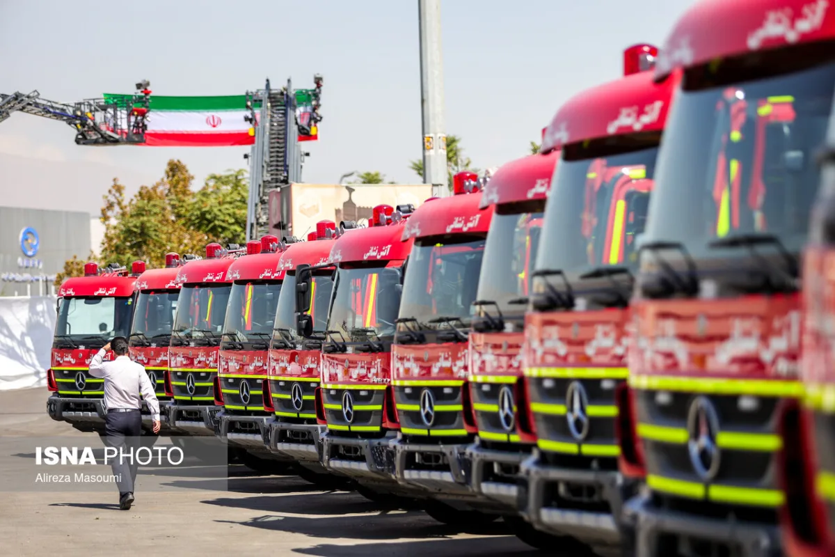 مراسم بزرگداشت روز آتش نشان