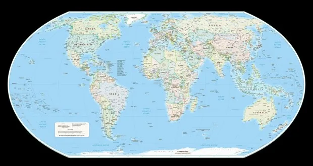 نقشه جدید جهان