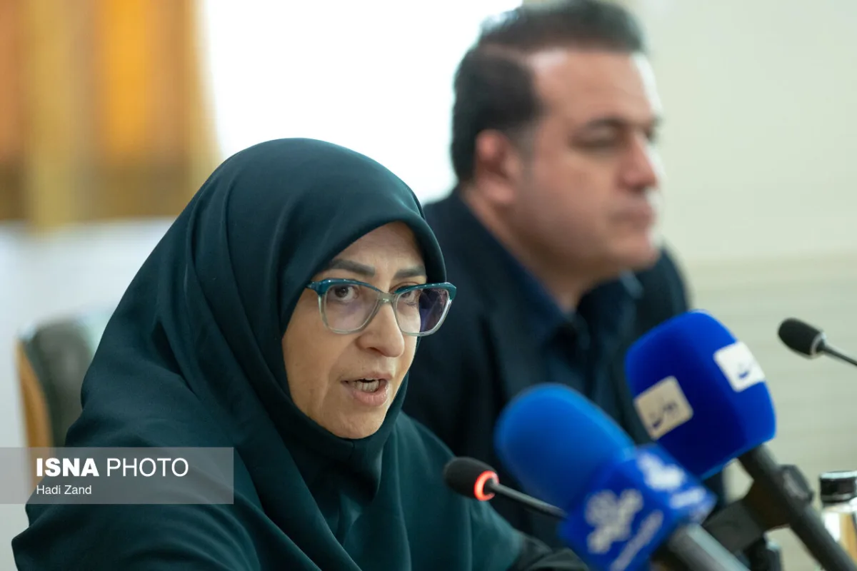شینا انصاری، رییس سازمان حفاظت محیط زیست در پانزدهمین جلسه کارگروه ملی کاهش آلودگی هوا