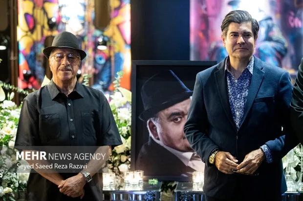 مراسم چهلمین روز درگذشت زنده‌یاد «اکبر عبدی»