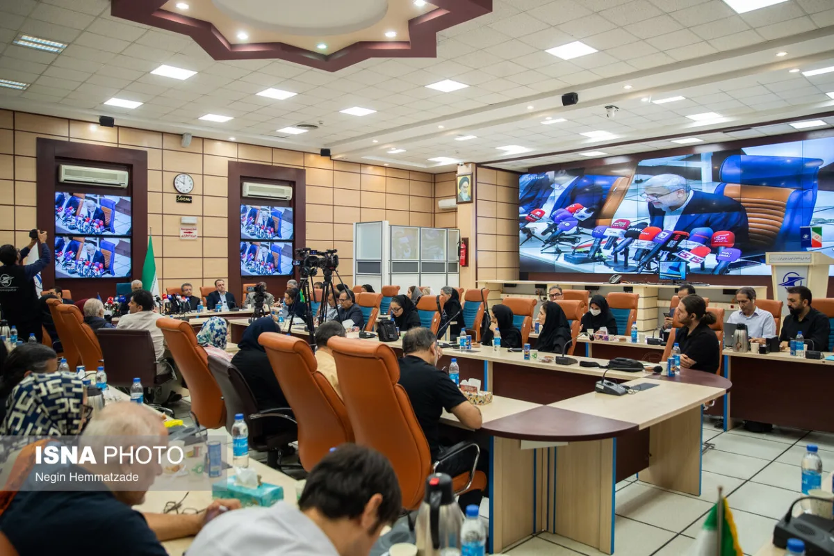 نشست خبری مرتضی دهقان، مدیرعامل شرکت فرودگاه ها