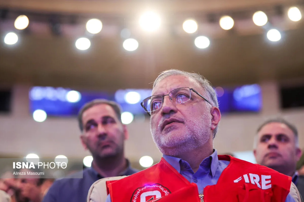 علیرضا زاکانی، شهردارتهران در مراسم بزرگداشت روز آتش نشان