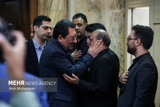 مراسم ترحیم فرزند لطف ا... فروزنده