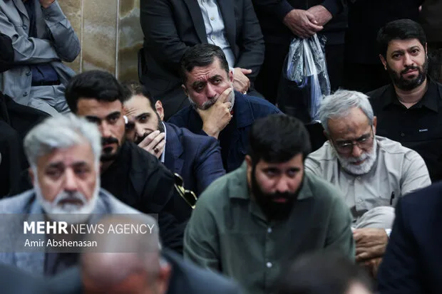 مراسم ترحیم فرزند لطف ا... فروزنده