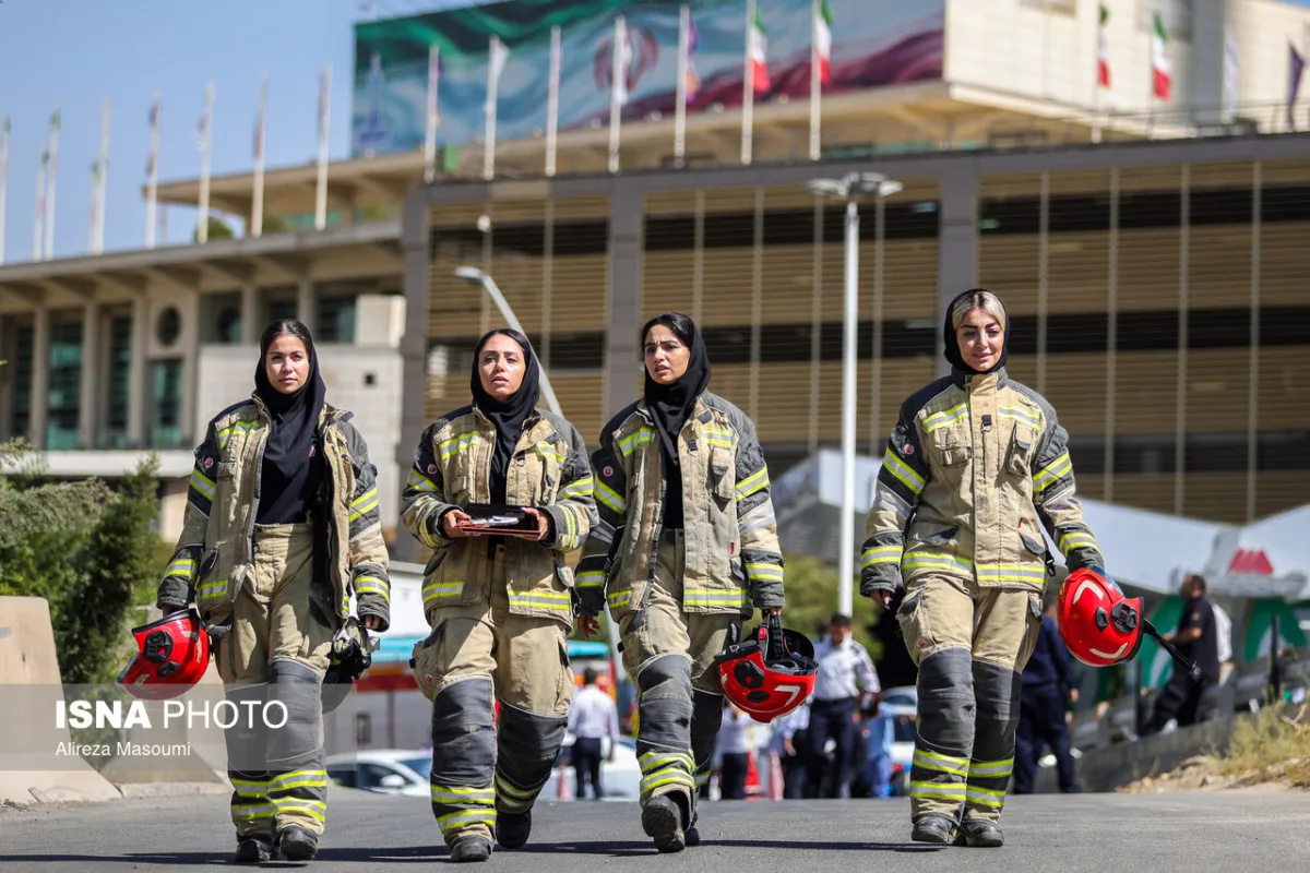 مراسم بزرگداشت روز آتش نشان