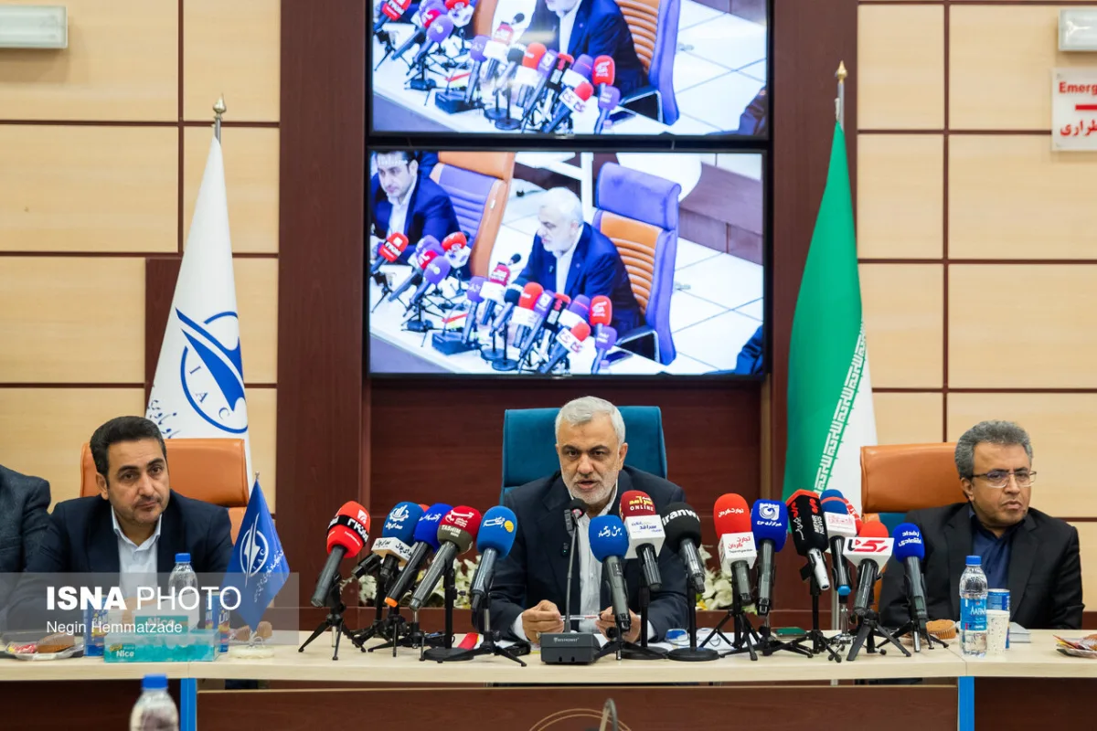 نشست خبری مرتضی دهقان، مدیرعامل شرکت فرودگاه ها