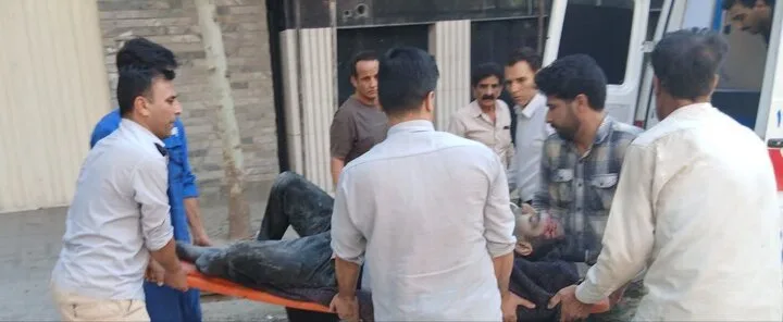 مصدومیت کارگر ساختمانی در حادثه سقوط به چاهک آسانسور در خرمآباد