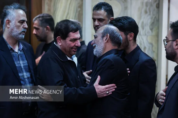 مراسم ترحیم فرزند لطف ا... فروزنده