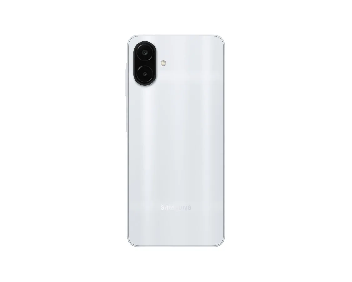 Samsung Galaxy A08 in silver