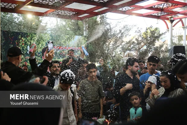 مراسم جشن تولد شهید نوجوان نبرد رمضان