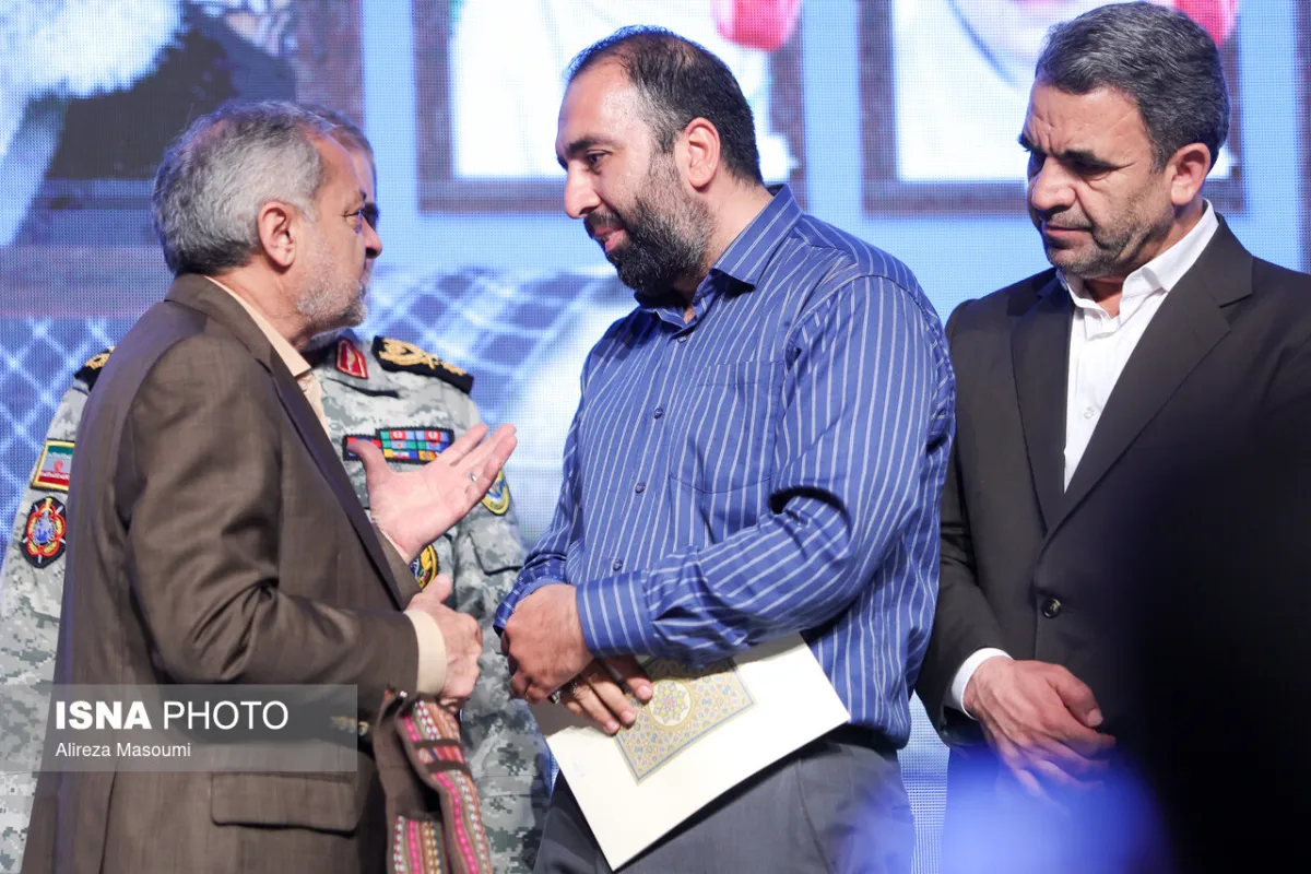 علیرضا کاظمی، وزیر آموزش و پرورش در مراسم یادواره شهدای معلم و دانش آموز