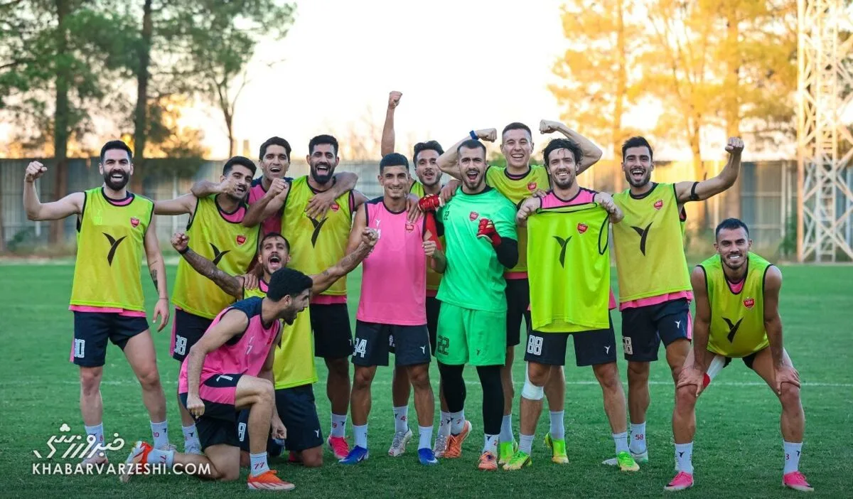 تمرین پرسپولیس