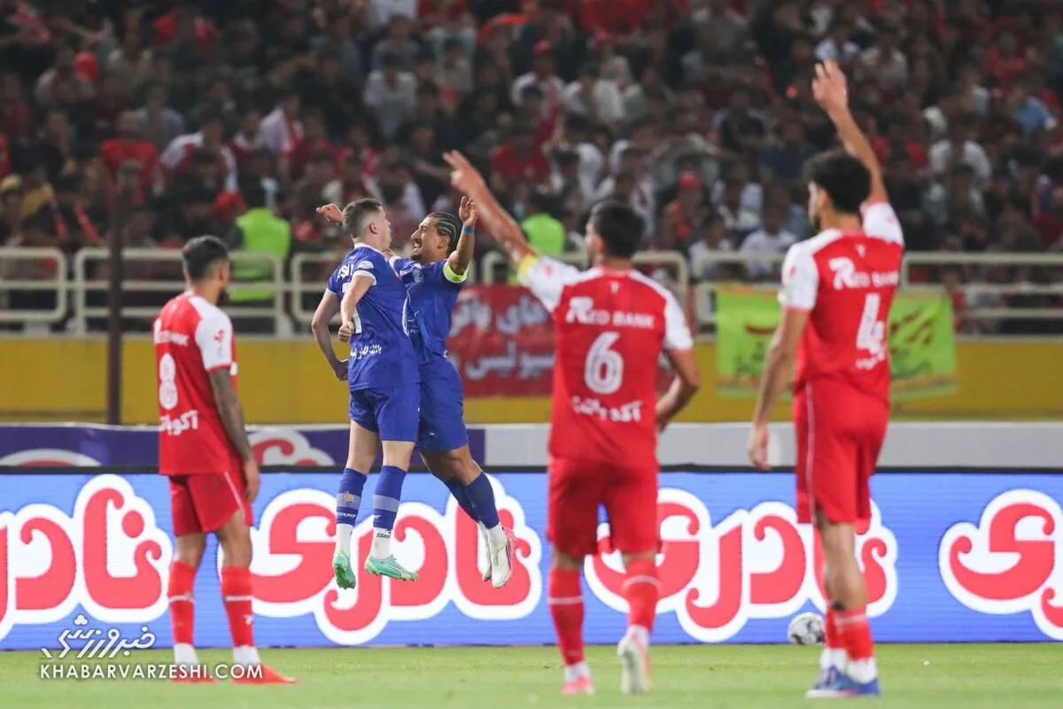 دربی استقلال پرسپولیس گلزنی یاسر آسانی