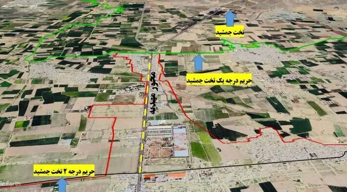 نگرانی‌ها درباره حریم تخت جمشید دوباره بررسی شد