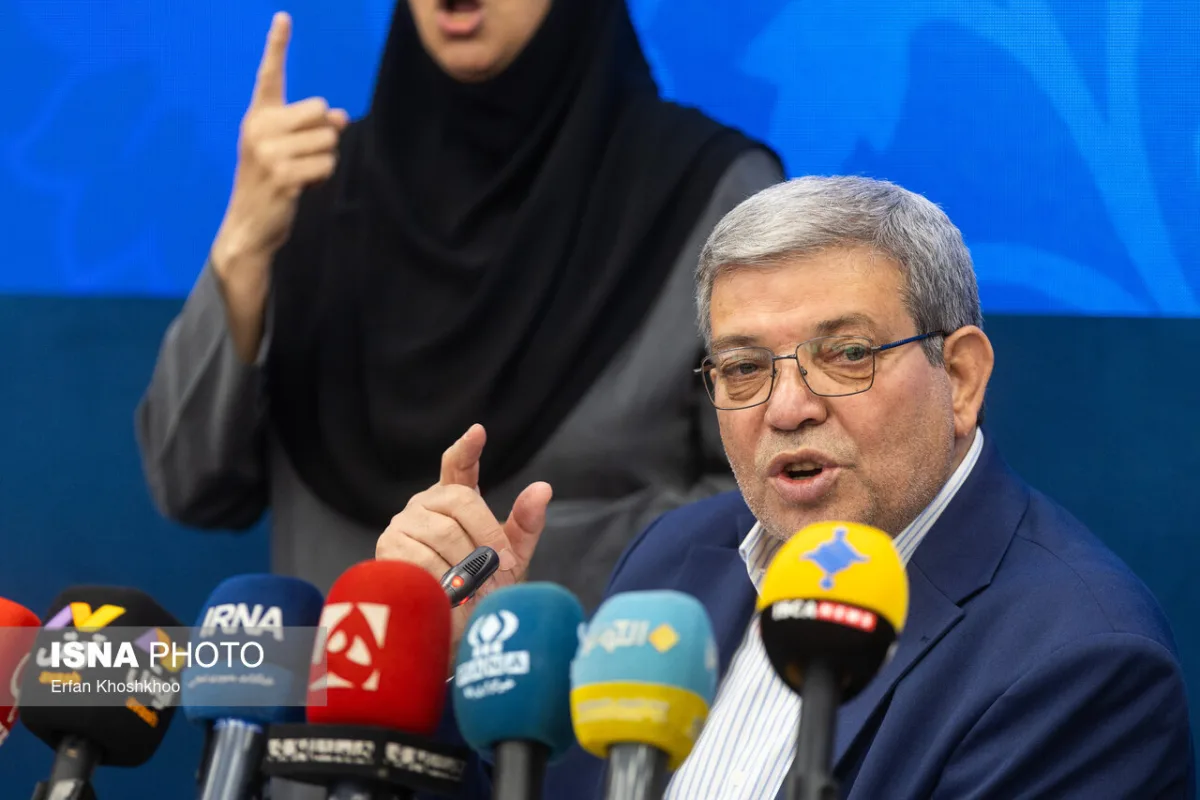 سیدجواد حسینی، رئیس سازمان بهزیستی کشور در نشست خبری گرامیداشت روزهای جهانی ناشنوایان و سالمندان
