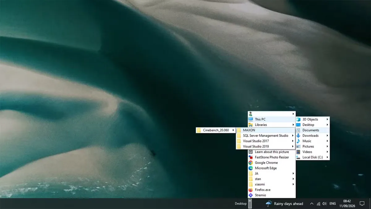 Taskbar Toolbars