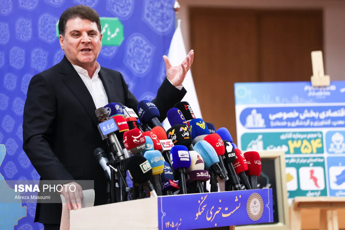 نشست خبری علی زینی‌وند سخنگوی وزارت کشور