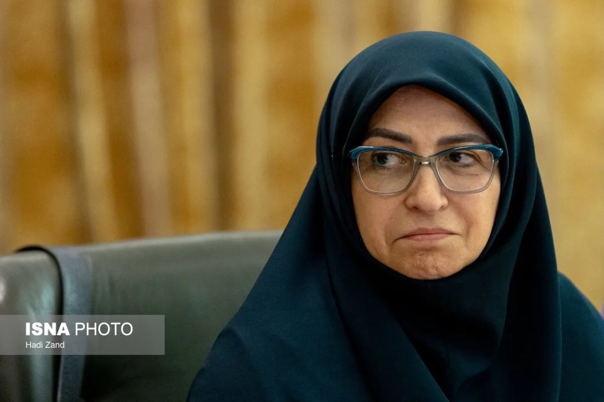 شینا انصاری، رییس سازمان حفاظت محیط زیست در پانزدهمین جلسه کارگروه ملی کاهش آلودگی هوا
