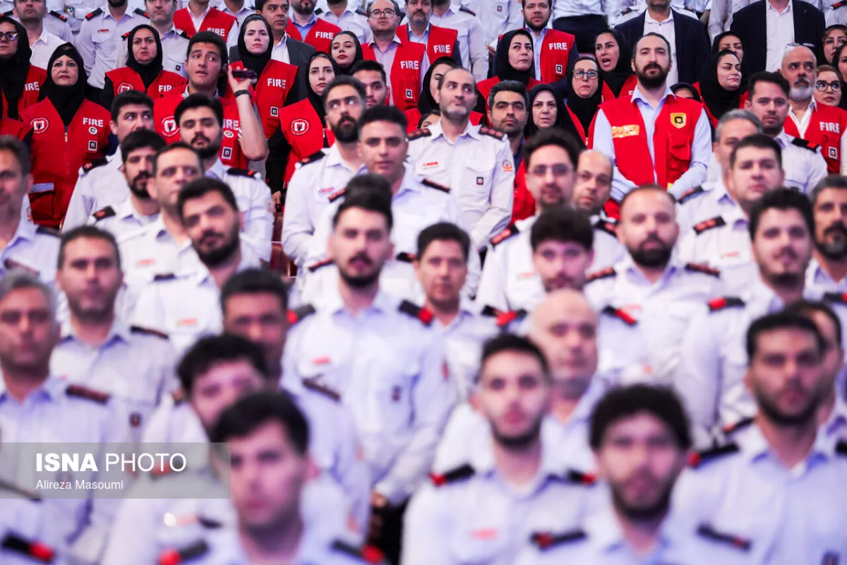 مراسم بزرگداشت روز آتش نشان