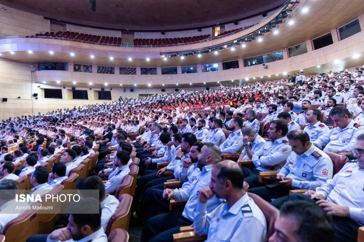 مراسم بزرگداشت روز آتش نشان