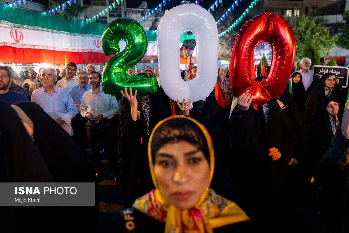 مراسم رونمایی از تندیس سردار شهید امیرعلی حاجی‌زاده