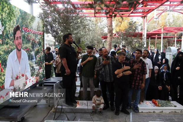 مراسم جشن تولد شهید نوجوان نبرد رمضان