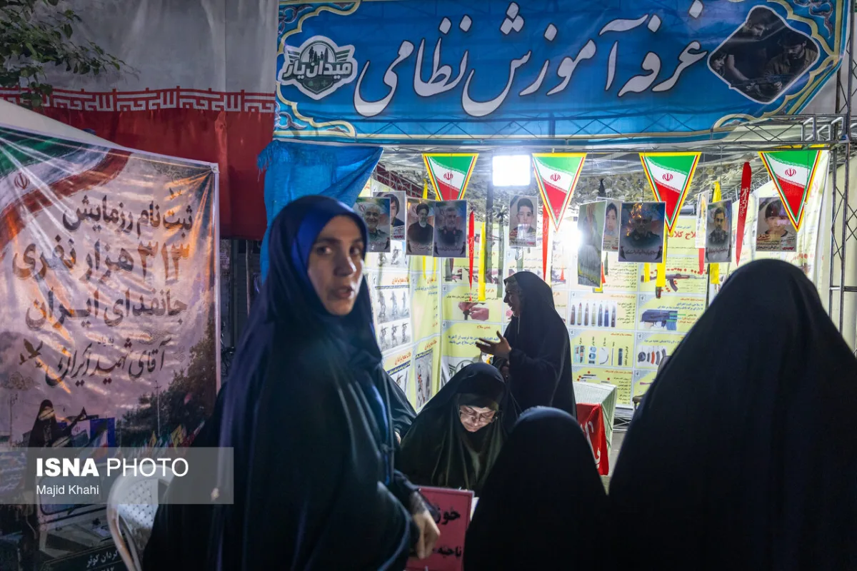 مراسم رونمایی از تندیس سردار شهید امیرعلی حاجی‌زاده