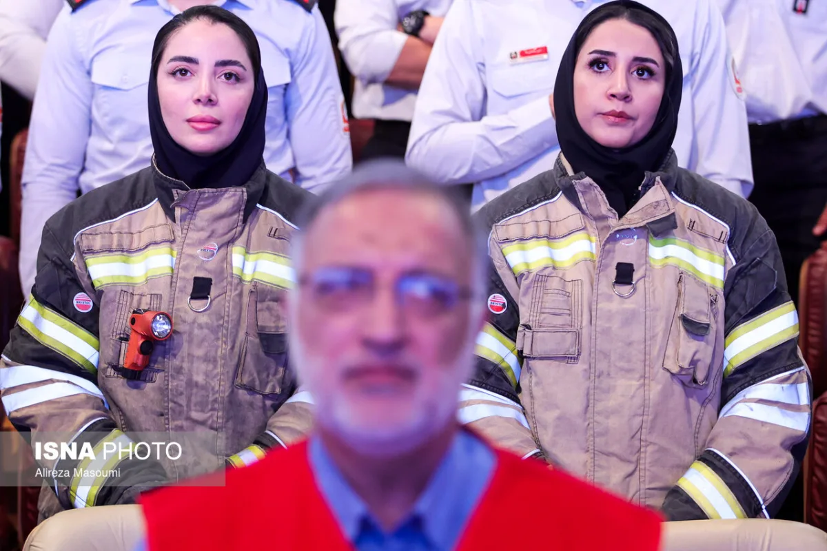 مراسم بزرگداشت روز آتش نشان