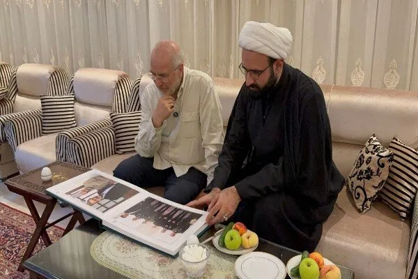 قالیباف با خانواده شهید لاریجانی دیدار کرد