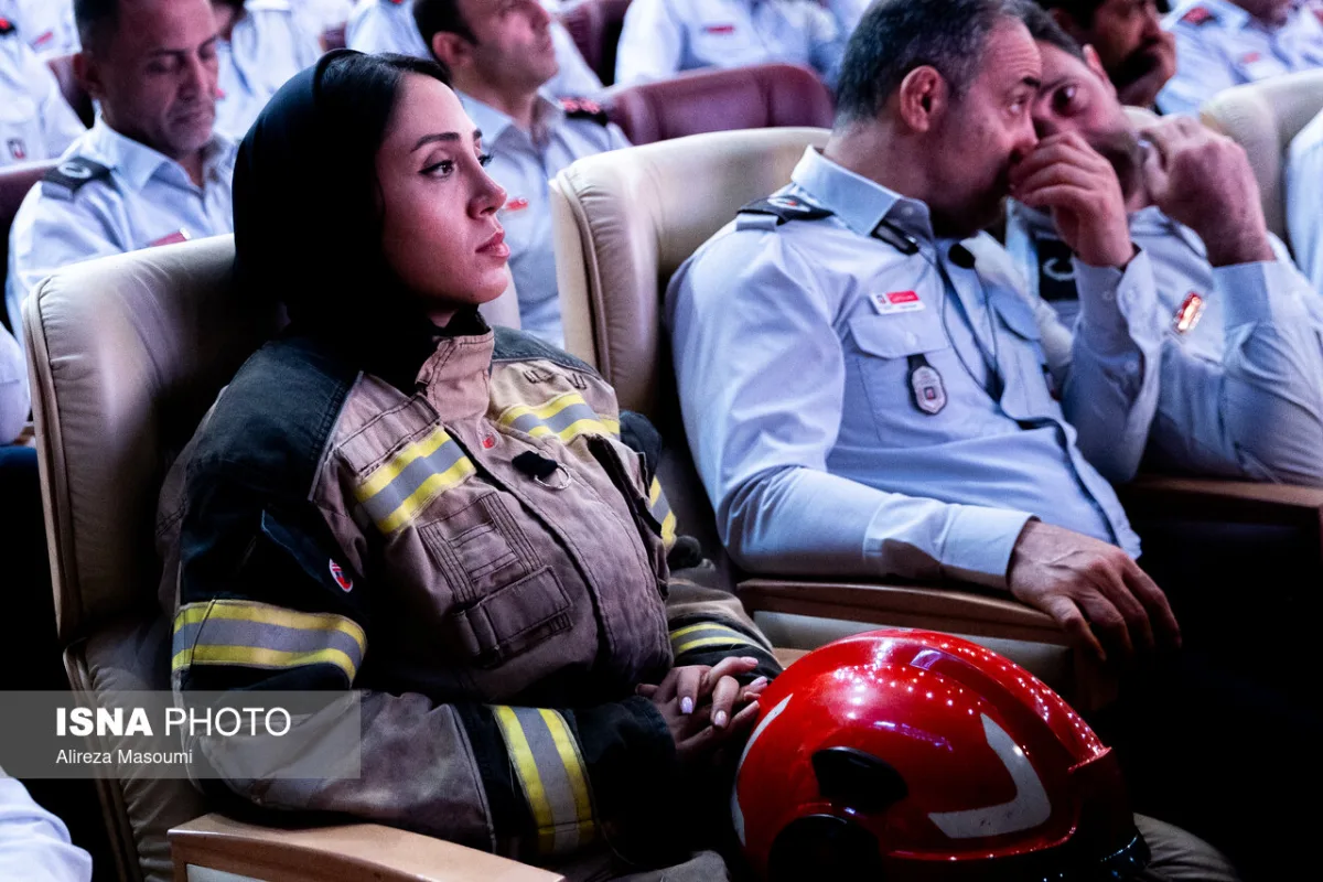 مراسم بزرگداشت روز آتش نشان