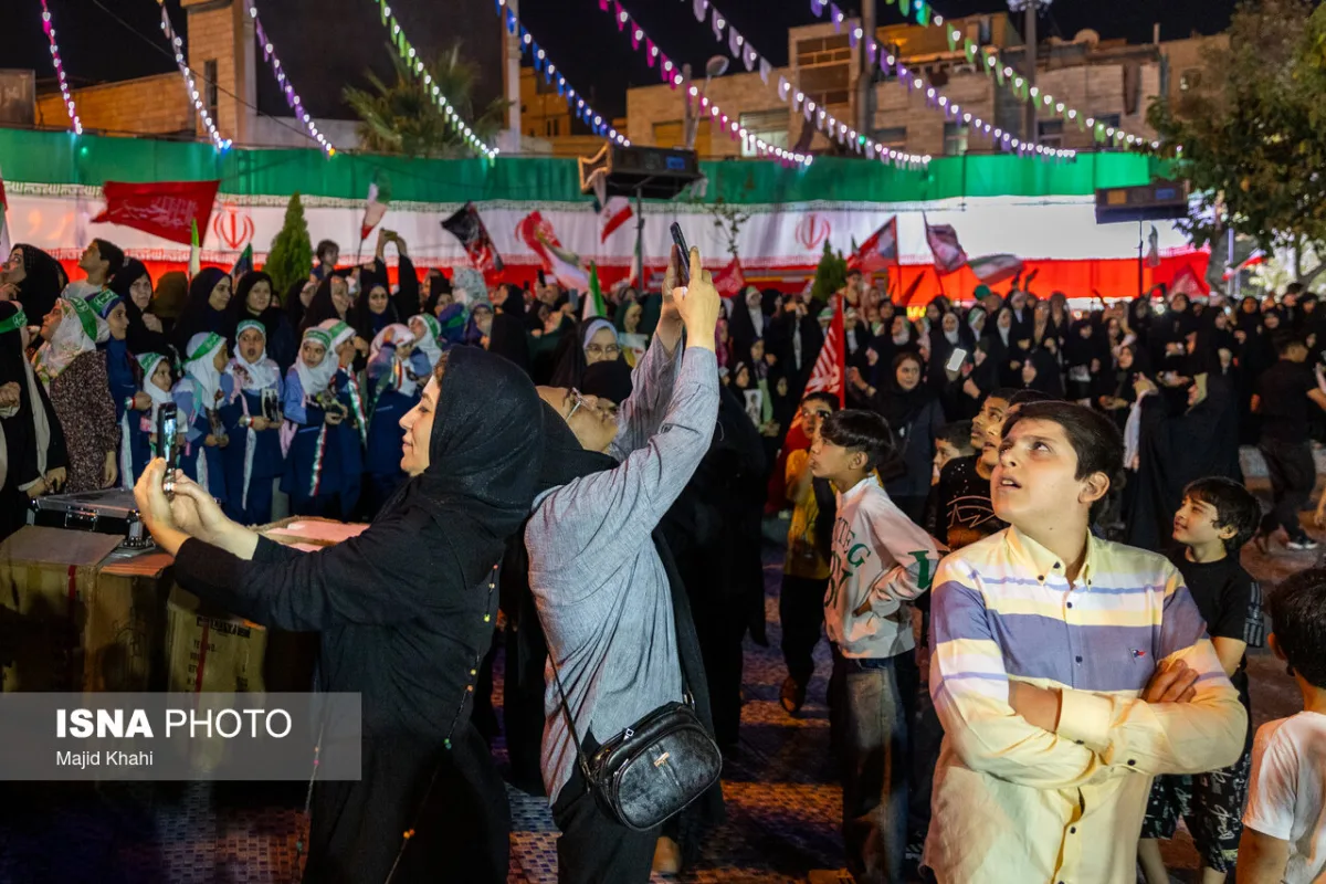مراسم رونمایی از تندیس سردار شهید امیرعلی حاجی‌زاده