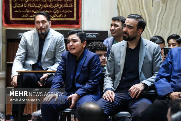 مراسم ترحیم فرزند لطف ا... فروزنده