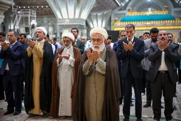 مراسم اختتامیه پنجمین جشنواره ملی «اتفاق» در حرم امام خمینی (ره)