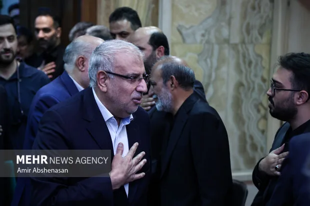 مراسم ترحیم فرزند لطف ا... فروزنده