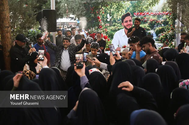 مراسم جشن تولد شهید نوجوان نبرد رمضان
