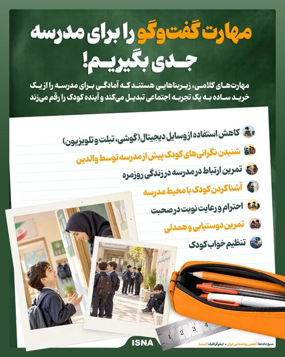بیایید مهارتهای گفتوگو را در مدرسه بهطور جدی در نظر بگیریم!