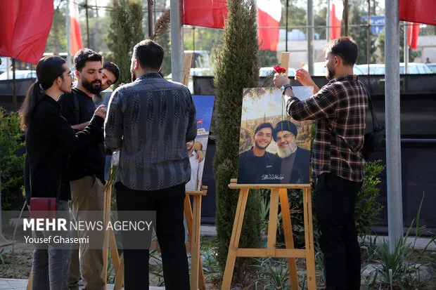 مراسم جشن تولد شهید نوجوان نبرد رمضان