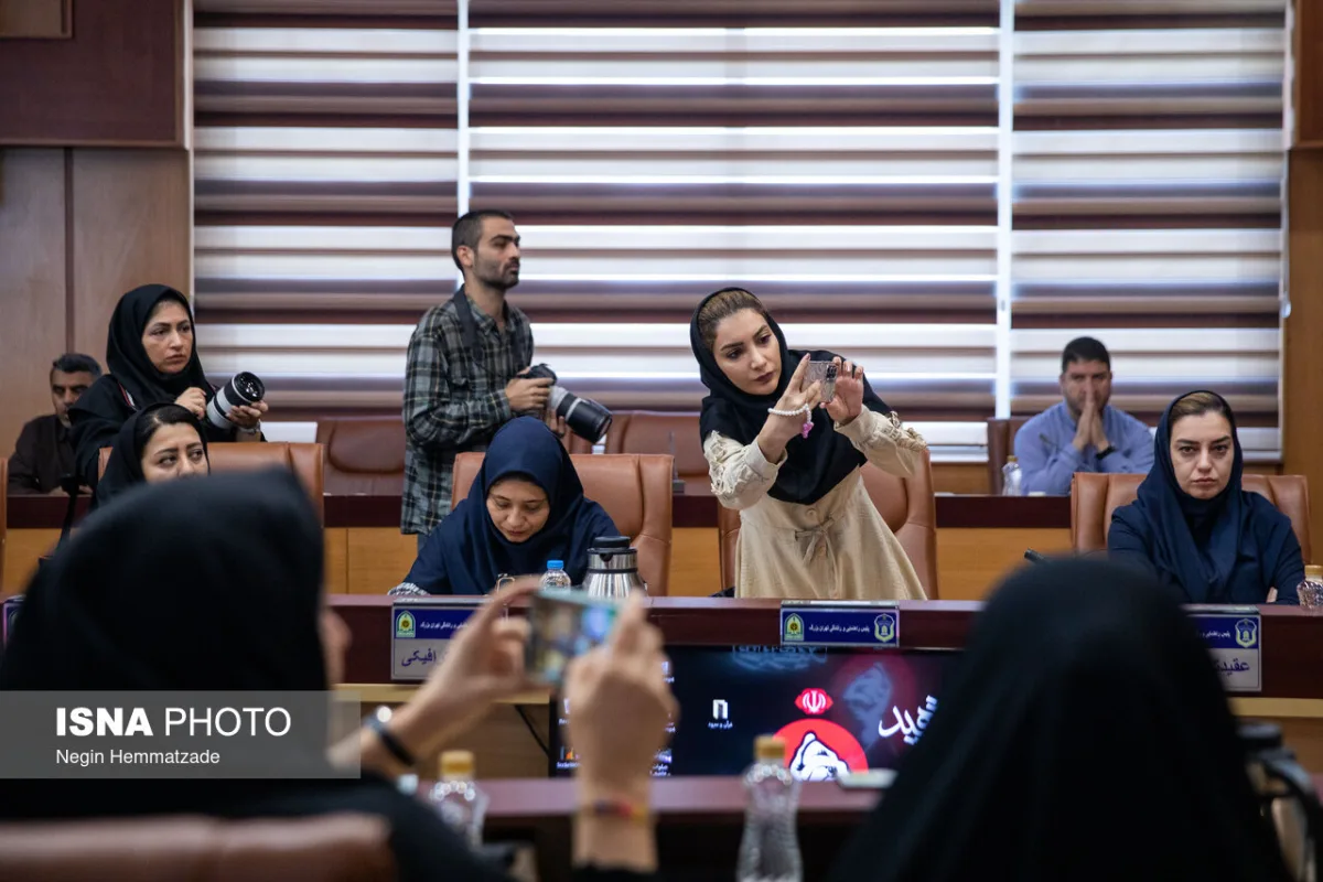 نشست خبری رئيس پلیس راهور تهران