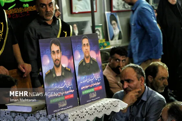 وداع کرمانشاه با پیکر مطهر شهدای هوافضای سپاه