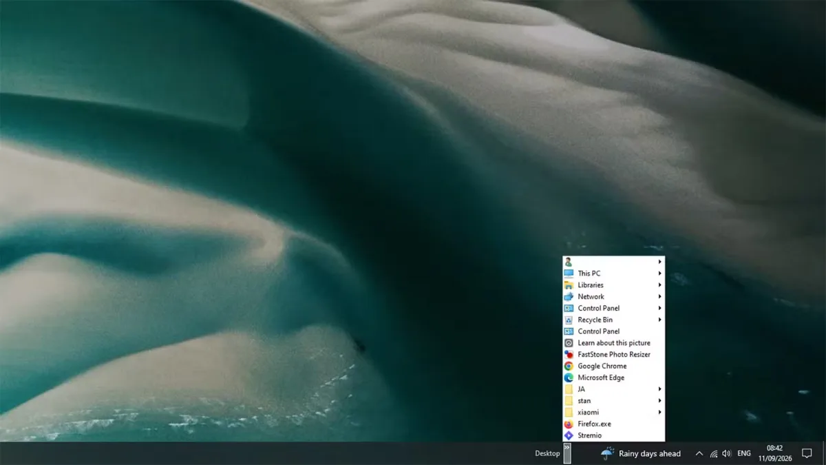 Taskbar Toolbars