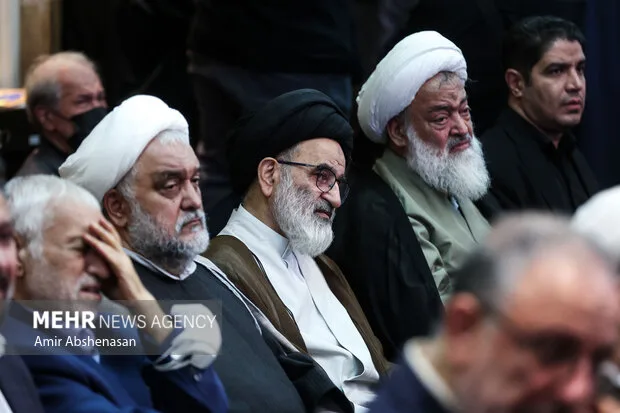 مراسم ترحیم فرزند لطف ا... فروزنده