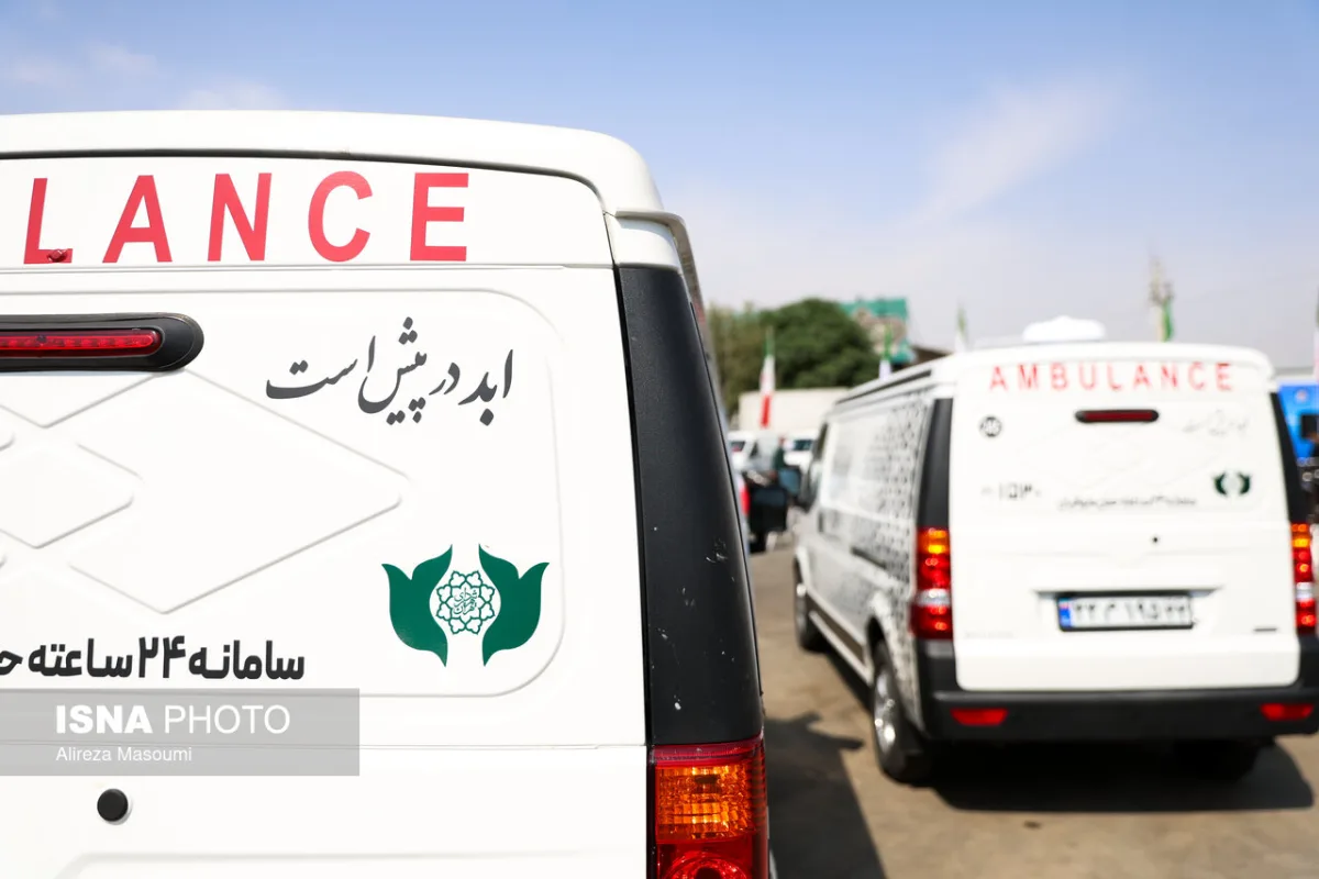 آیین بهره برداری و توسعه ناوگان جدید آمبولانس‌های بهشت حضرت زهرا(س)