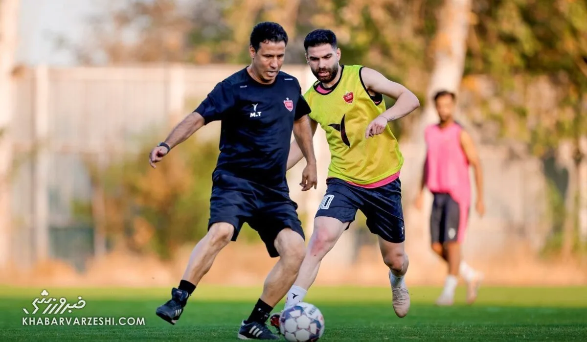 جنگ سرمربی پرسپولیس با یاسین سلمانی/ تصویر معنادار از تارتار و هافبک سرخها +عکس