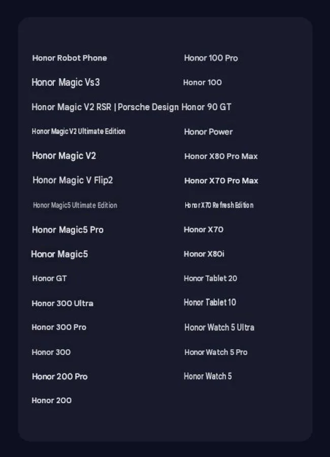 رابط کاربری جدید آنر MagicOS 11