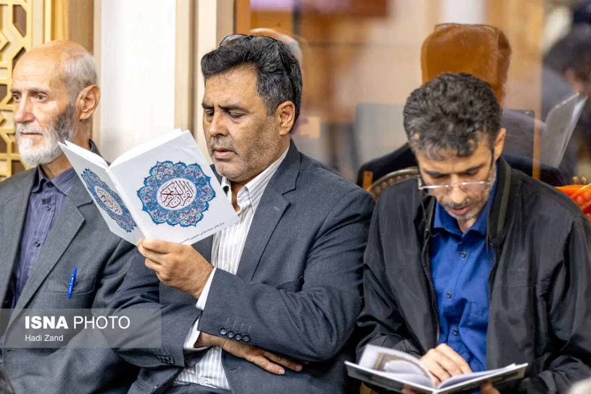 مراسم یادبود مادر رییس سازمان برنامه و بودجه