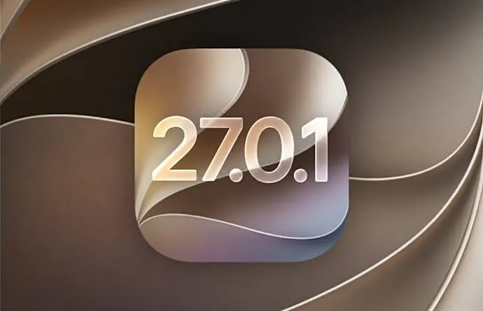 به‌روزرسانی iOS 27.0.1