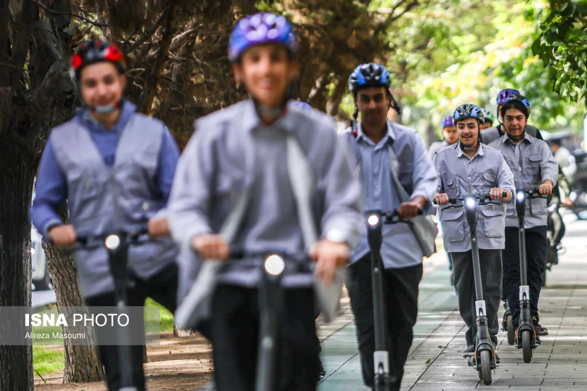 رویداد شهرنوردی با اسکوتر