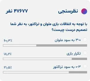 نظرسنجی خبرورزشی